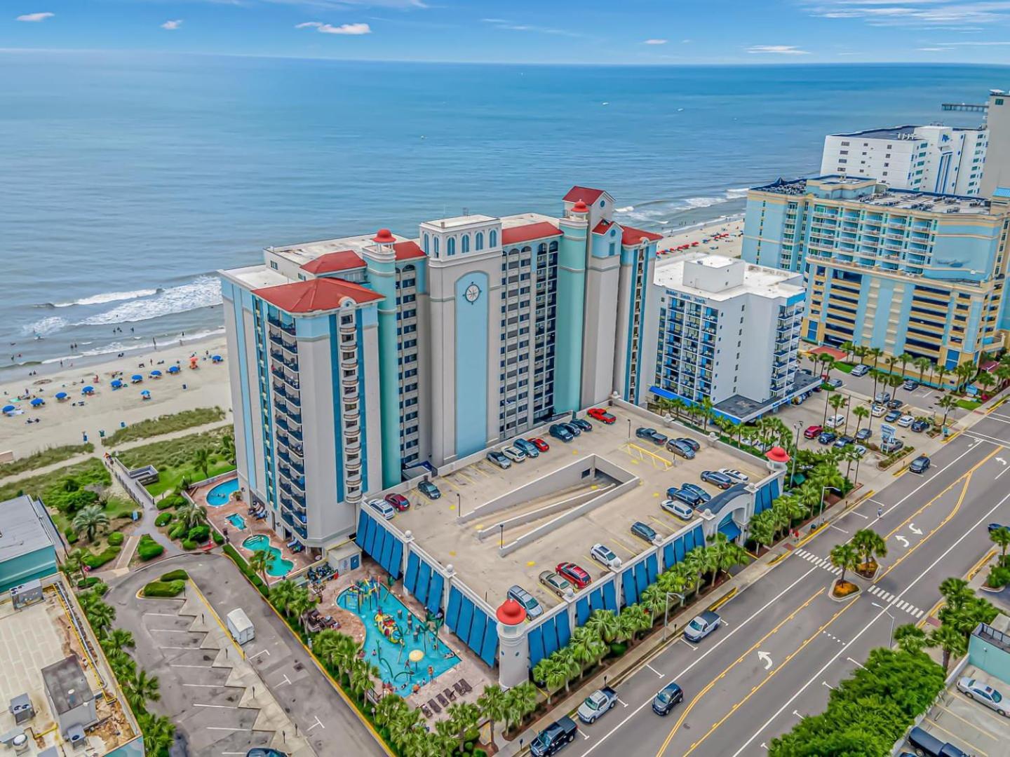 Gorgeous Oceanfront 3 Bedroom Condo! Sleeps 10 Guests! Compass Cove Mariner Tower 1217 Myrtle Beach Exterior foto